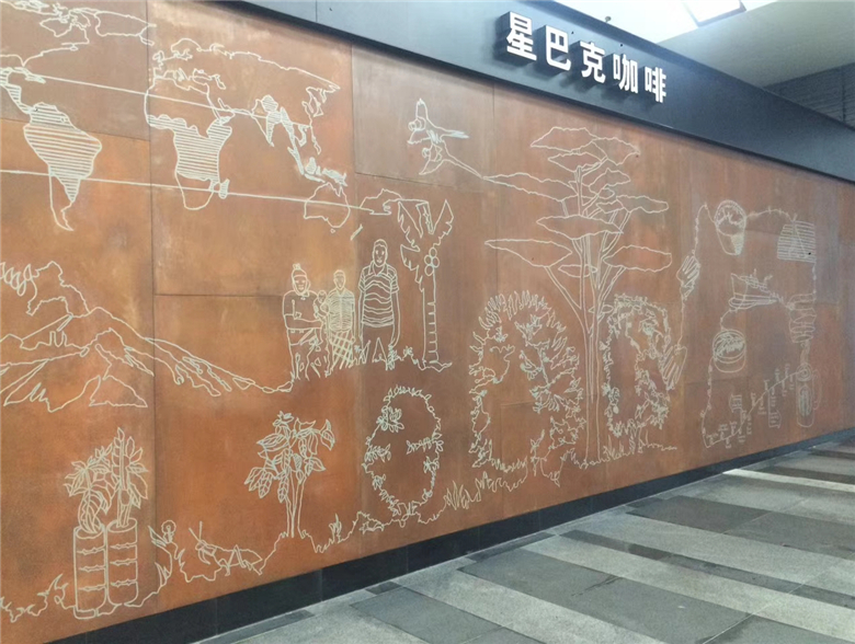 长城区耐候钢幕墙